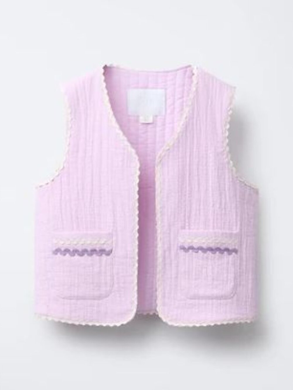 NWOT ZARA Kids Vest in Pink Color  (8-9 Years)